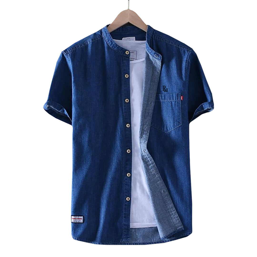 Cardenas Embroidered Button-Down Shirt – Polomano